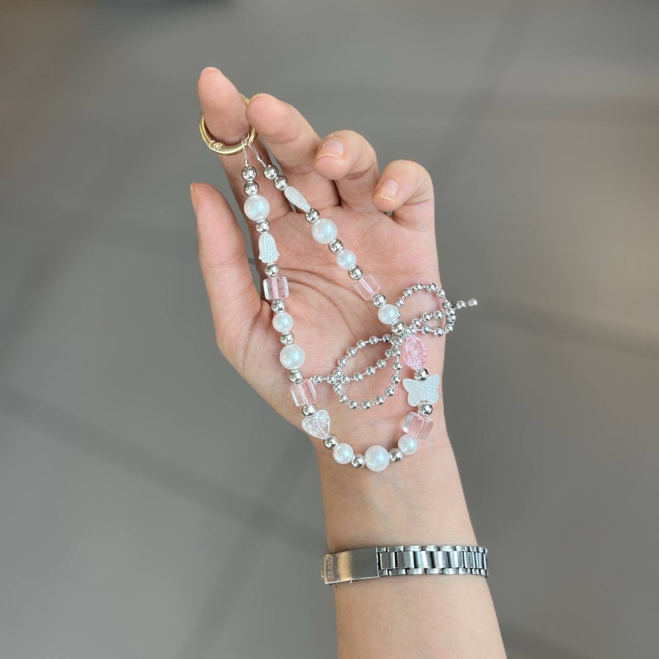 آویز‌ گوشی مرواریدی